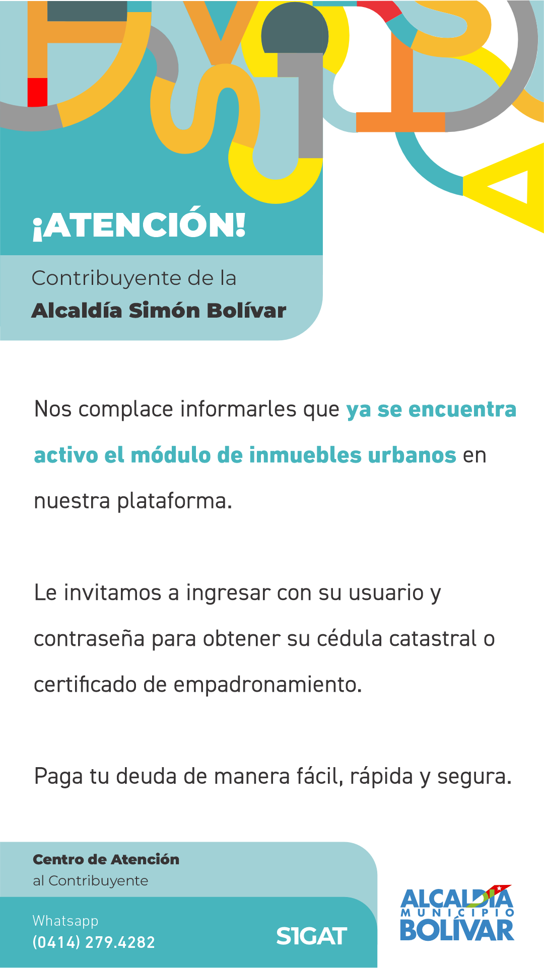 Imagen de bienvenida o anuncio